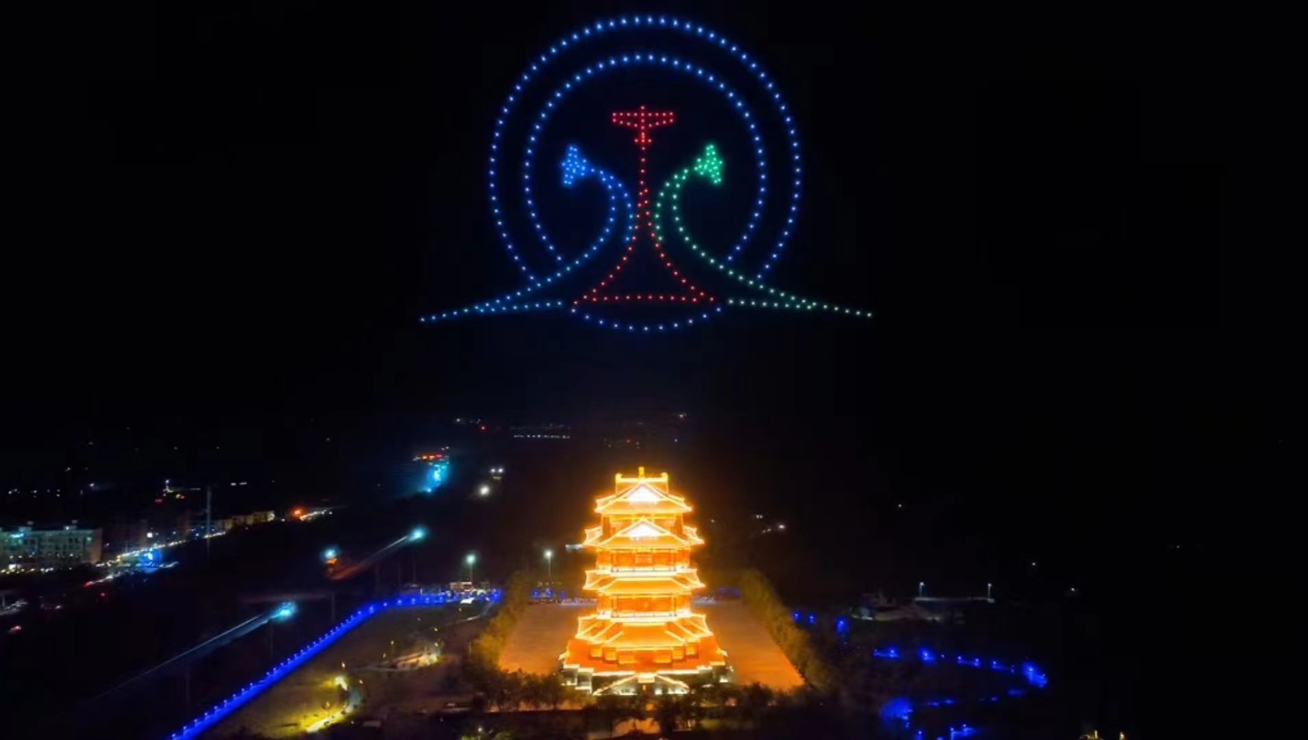 無人機表演之前需要做很多準備工作